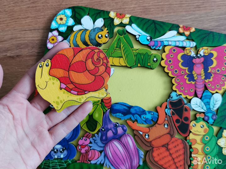 Пазл 'букашки