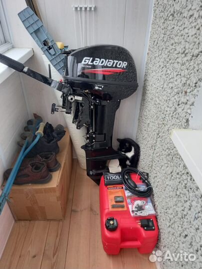 Лодка с мотором