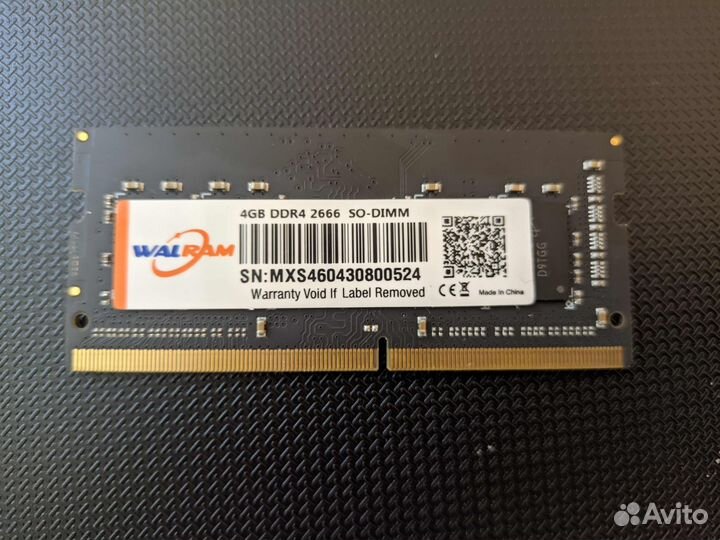 Оперативная память ddr4 для ноутбука 4 gb