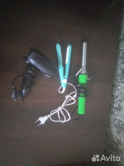 Мини Выпрямитель для волос и плойка