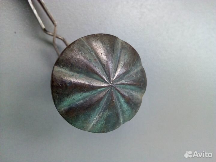 Старинная ручка и уголки бронза