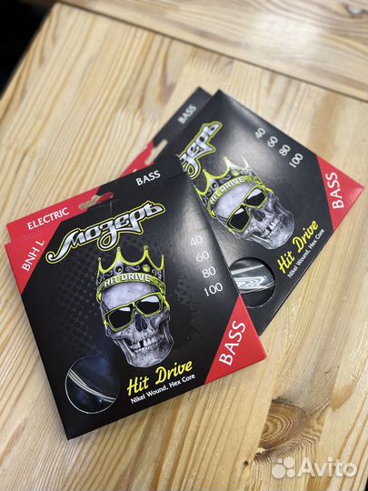 Струны для бас гитары Mозеръ BNH-L Hit Drive