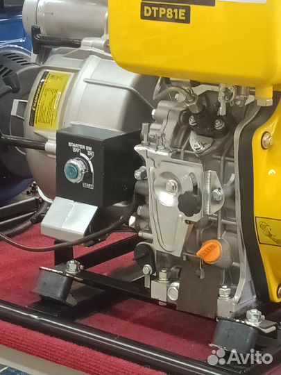 Мотопомпа дизельная Champion DTP81E 1000 л/мин
