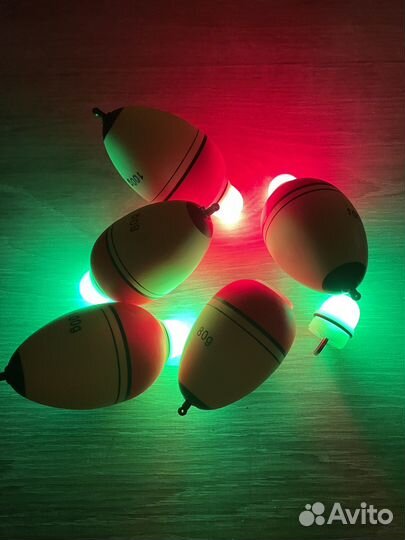 Поплавок с подсветкой для ловли толстолоба 4 шт