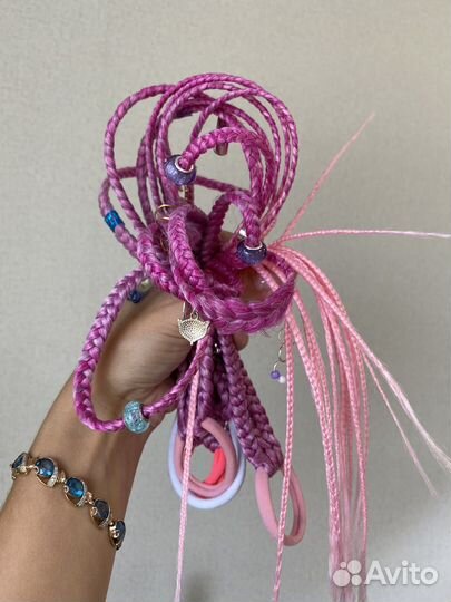 Резинки для волос (косички)