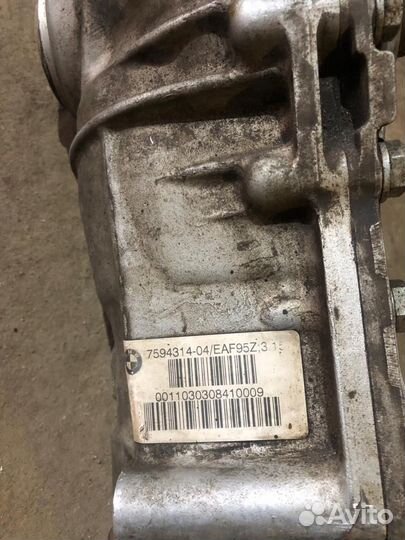 Редкутор и кардан bmw x6 e70