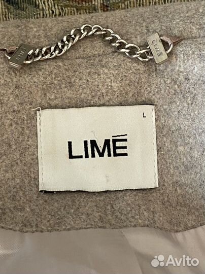 Пльто шерстяное lime