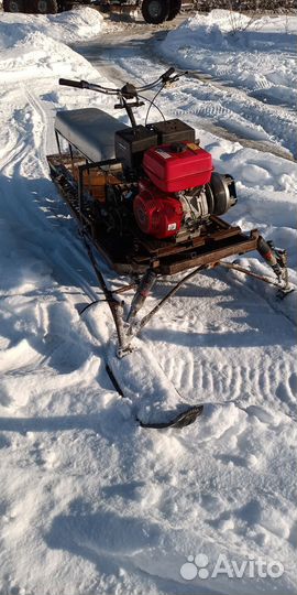 Снегоход самодельный