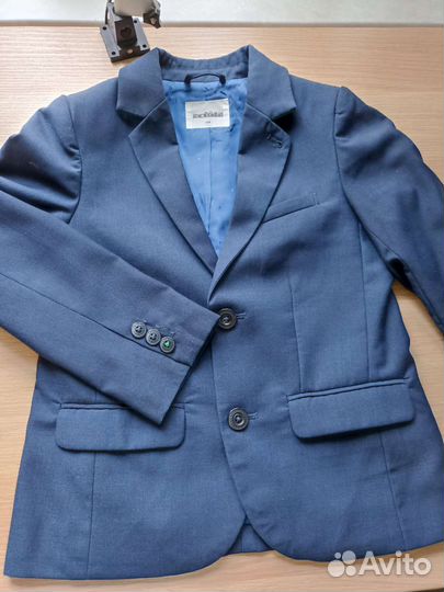 Пиджак школьный для мальчика, 128