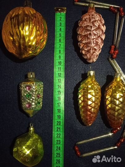 Елочные игрушки СССР