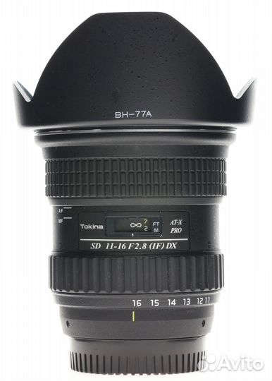 Объектив Tokina AT-X 116 PRO DX 11-16mm f/2.8 N
