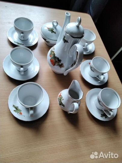 Кофейный сервиз новый Германия фарфор