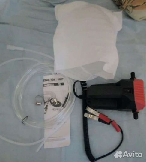 Насос для откачки масла через щуп 12 в