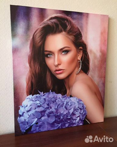 Портреты по фото на холсте в Белгороде