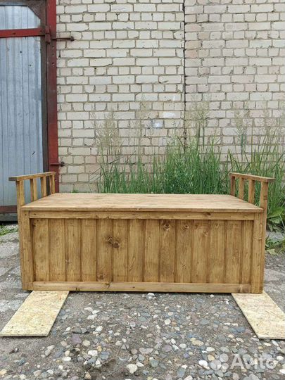 Деревянный ящик/сундук для хранения