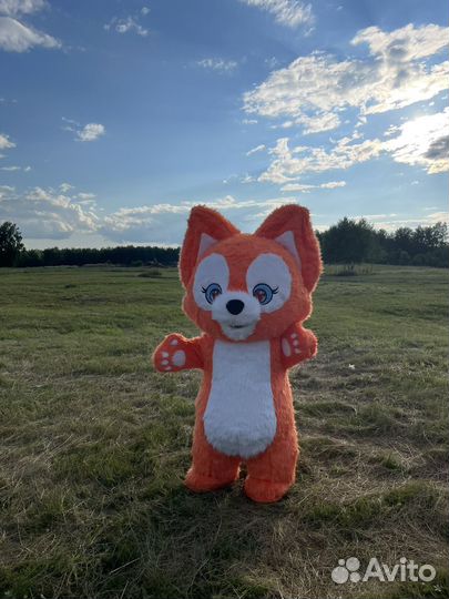 Ростовая кукла Лисёнок поздравление Томск