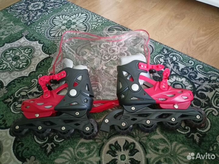 Роликовые коньки ролики раздвижные с 35р и больше