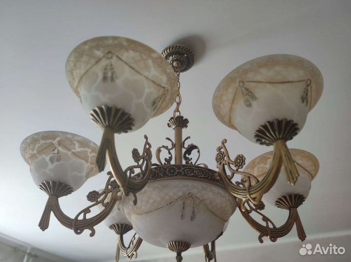 Люстра потолочная Италия