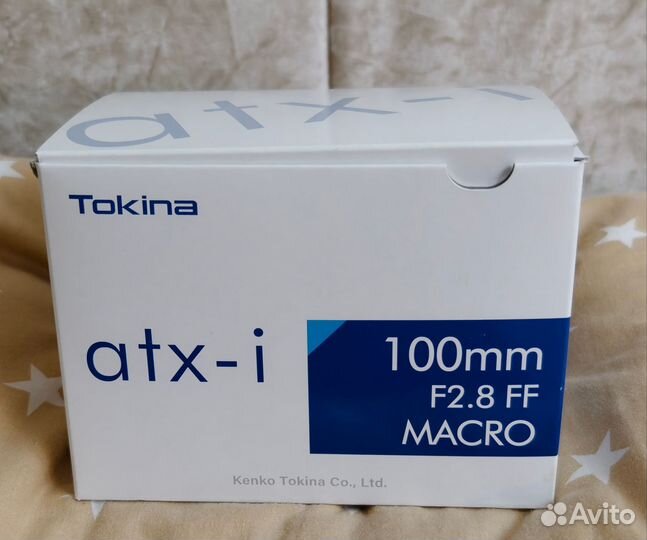 Tokina atx-i 100mm F2.8 FF Macro