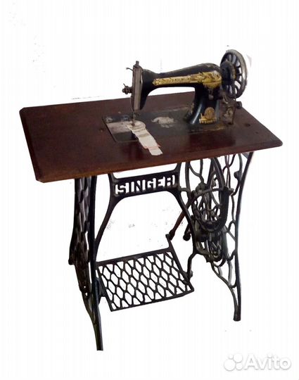Старинная швейная машина singer
