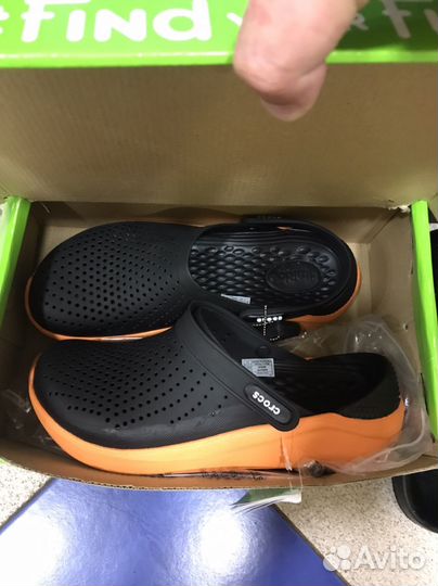 Crocs сабо мужские 41