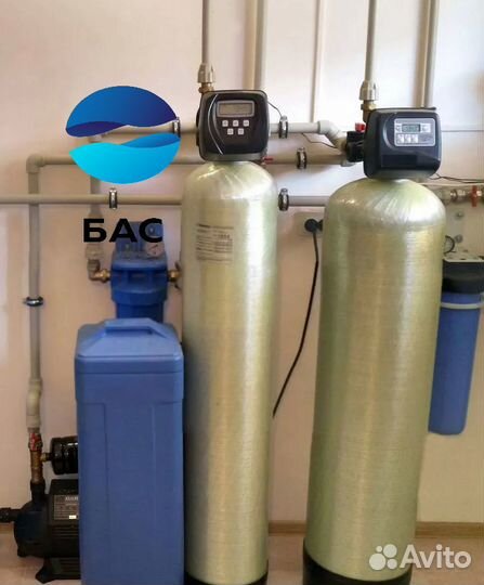 Фильтрация воды из скважины/Водоподготовка