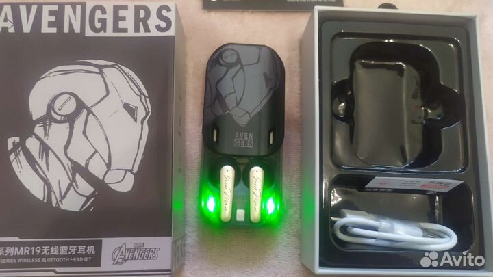 Беспроводные наушники Marvel Avengers Тони Старк