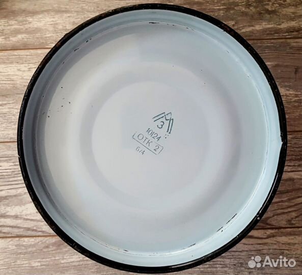 Ведро сталь эмалированное 12 л. хозяйственное