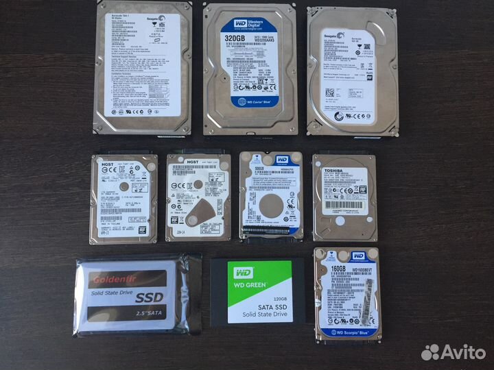 Жесткий диск HDD SSD