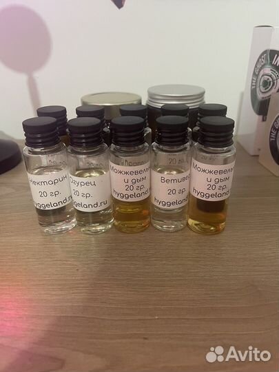 Парфюмированные отдушки для изготовления свечей