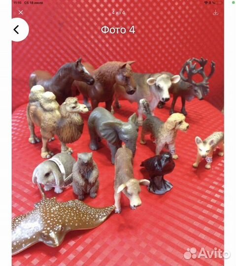 Фигурки животных schleich