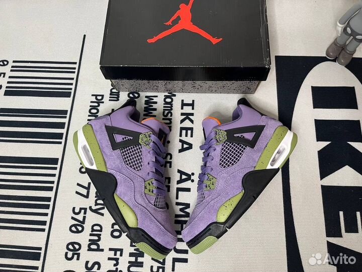 Nike air jordan 4 retro canyon purple