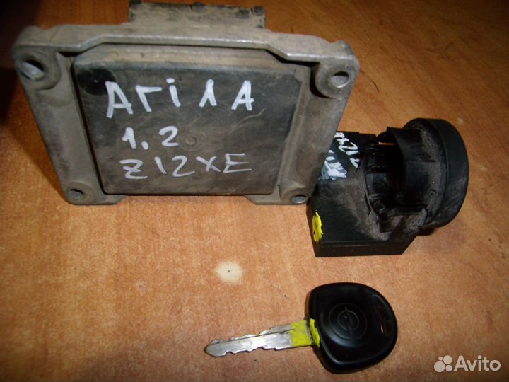 Опель агила opel agila z12xe эбу двигателя
