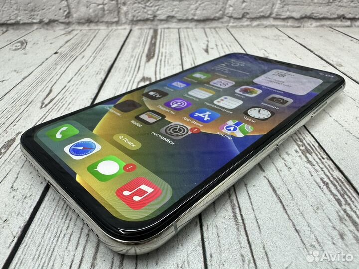 iPhone X 256gb Silver Ростест