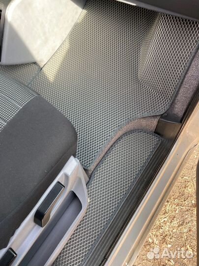 Эва коврики мерседес вито 638 передние с порогами