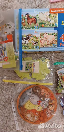 Паззлы для детей 2-5 лет