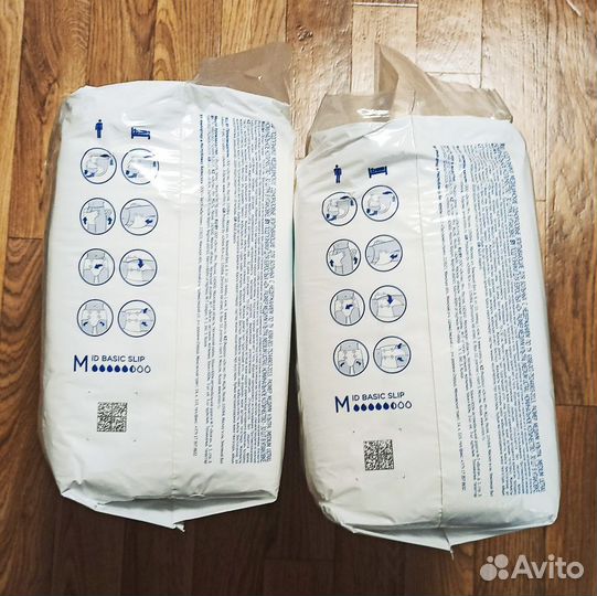 Памперсы iD Basic Slip для взрослых M