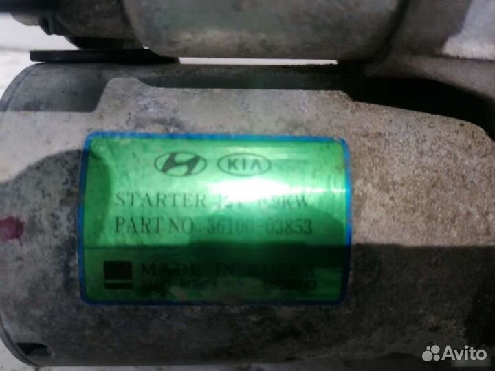 Стартер Hyundai Solaris