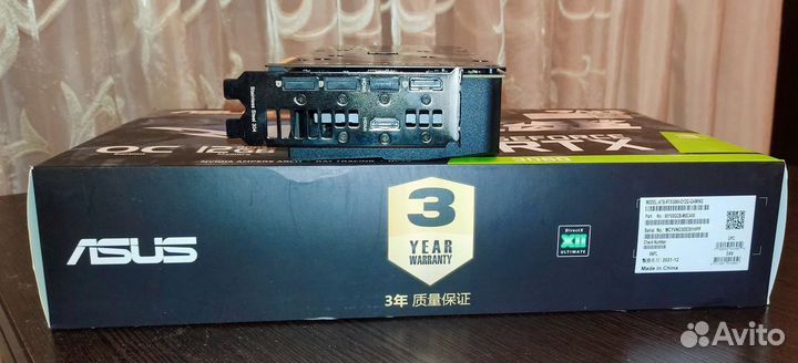 Видеокарта RTX 3060 asus 12gb OC