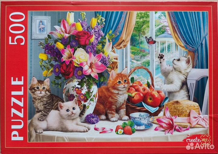 Пазлы разные бу