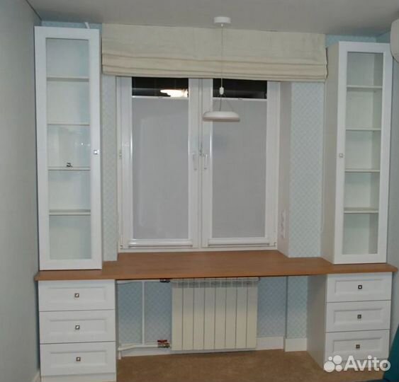 Детская зона у окна для двоих арт 478