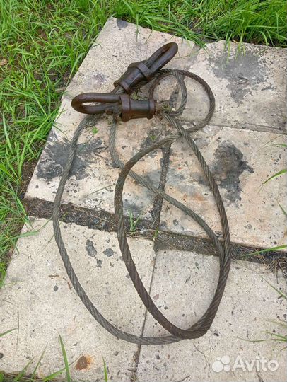 Трос танковый буксировочный