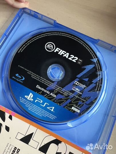 Fifa 2022 ps4 диск