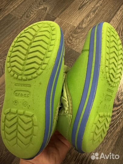 Дутики демисезонные Crocs c12