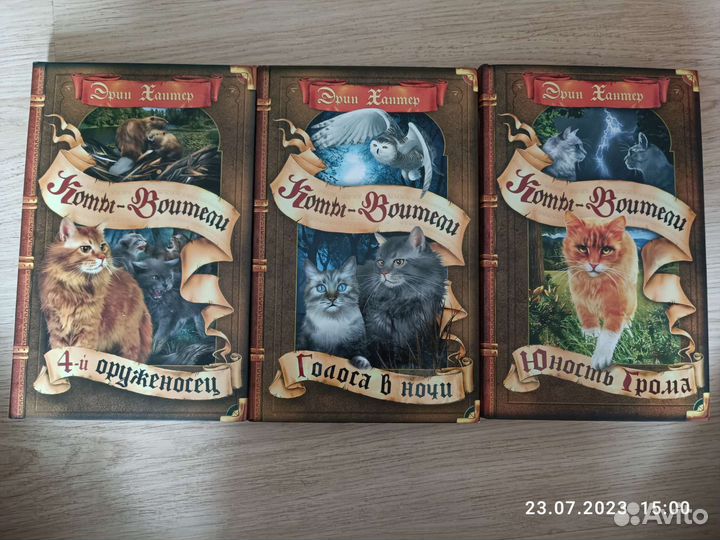 Книги серии Коты Воители
