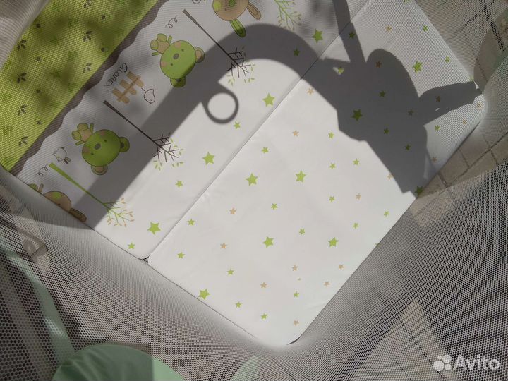 Большой детский манеж бу