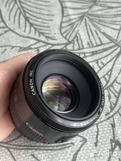 Объектив canon 50mm 1 8