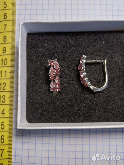 Серьги серебро