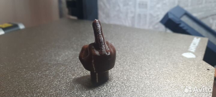 Колпачок на ниппель средний палец