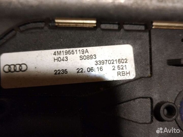 Трапеция мотор стеклоочистителя Audi Q7 4M Ауди